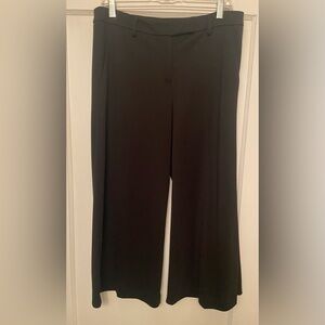 Women’s Black Wide Leg Ankle Length Palazzo Pant
